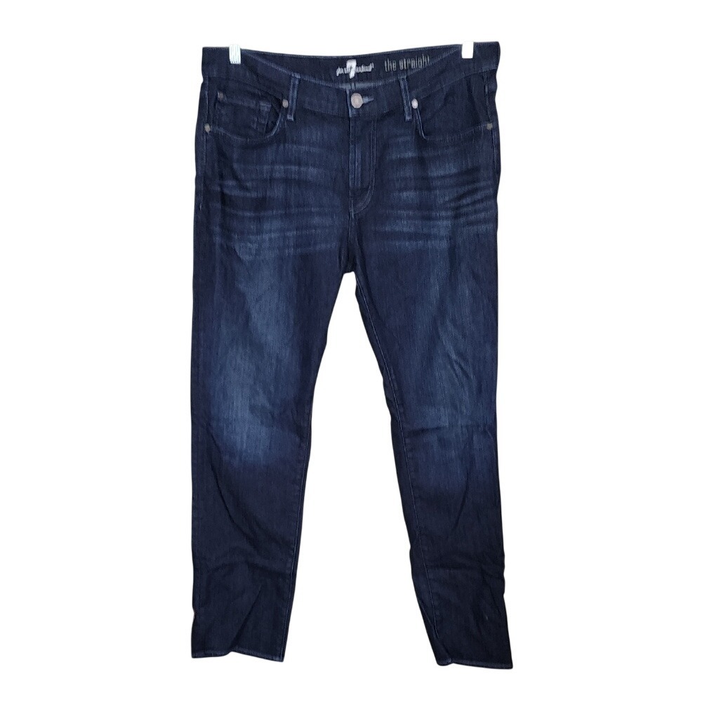 EUC‎ 7 For All Mainkind The Straight Jean Size 36